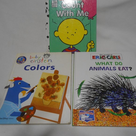 3 Children's Books: Baby Einstein Colors, Eric Carle Animals, Count with me 👦 - Picture 8 of 8